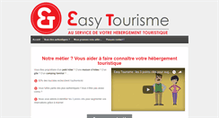 Desktop Screenshot of easy-tourisme.net