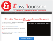Tablet Screenshot of easy-tourisme.net